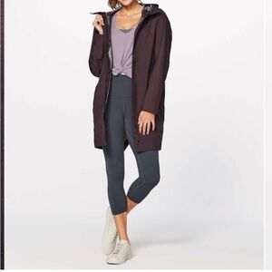 Lululemon Rain Haven Jacket size 8 PELT